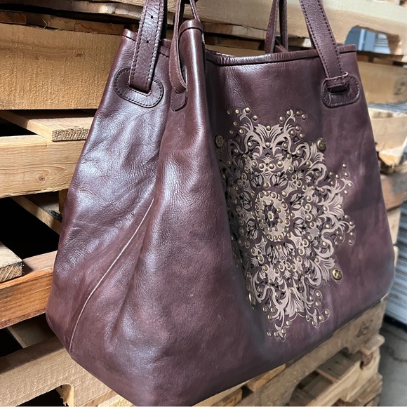 Platania Italian leather bag. - Picture 3 of 8